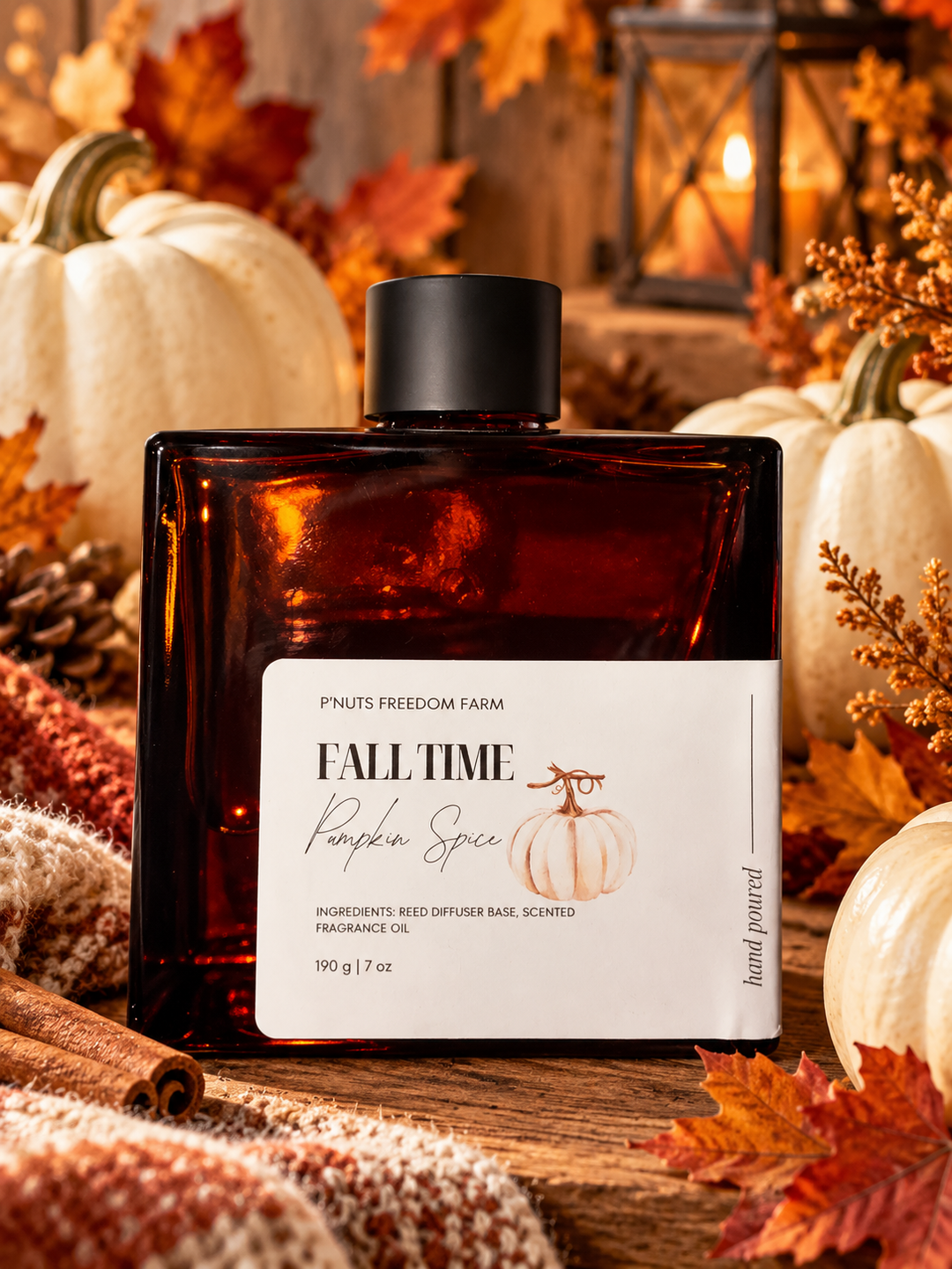 P'Nut's Freedom Farm Home Reed Diffusers