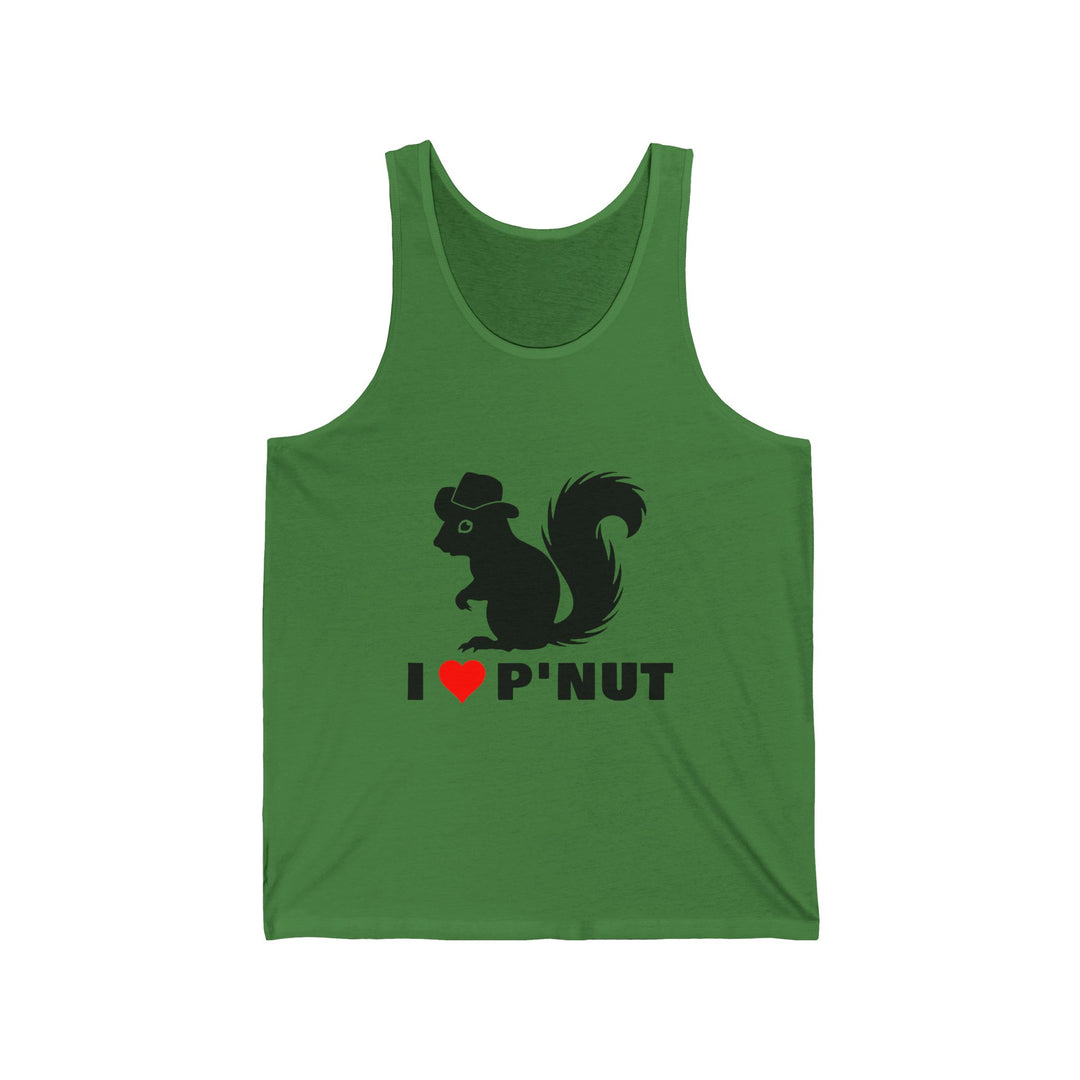 I ❤️ P'Nut Unisex Jersey Tank Top