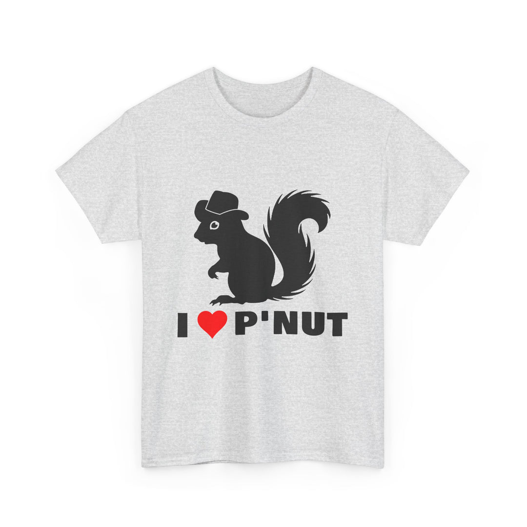 I ❤️ P'Nut Unisex Heavy Cotton Tee