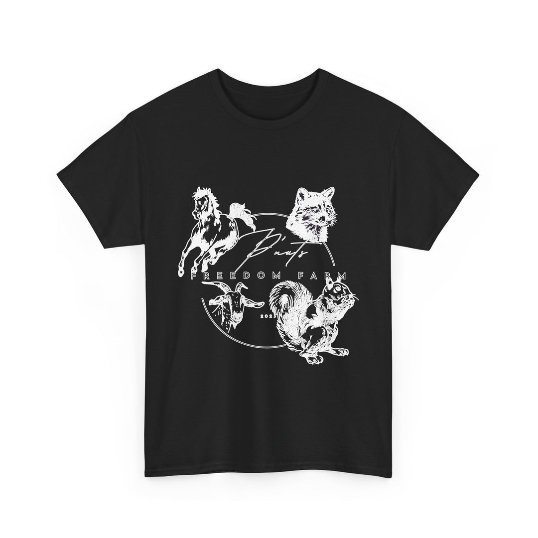 P'Nut's Freedom Farm Unisex Heavy Cotton Tee
