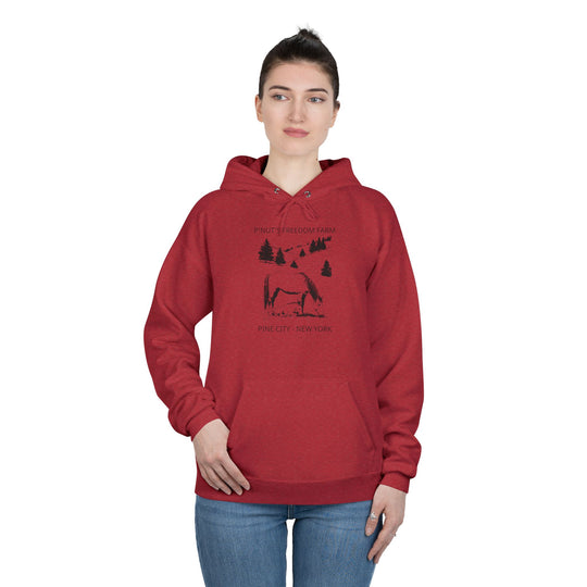 Horses Hoodie— P'Nut’s Freedom Farm, Pine City NY