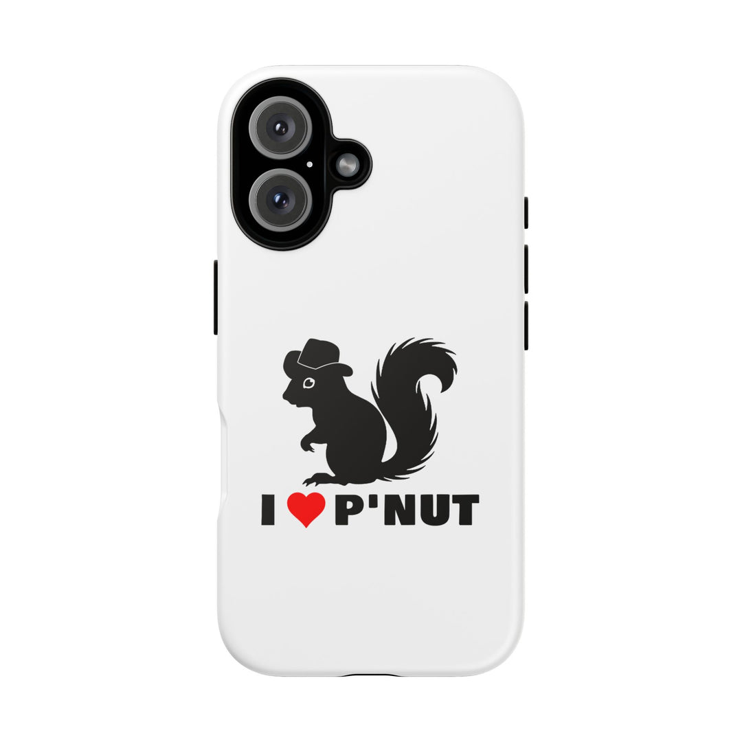 I ❤️ P'Nut Phone Case (White)