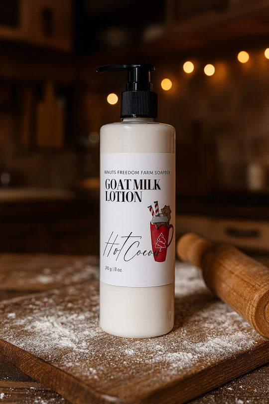 ✨ Handmade Goat Milk Lotion ✨
