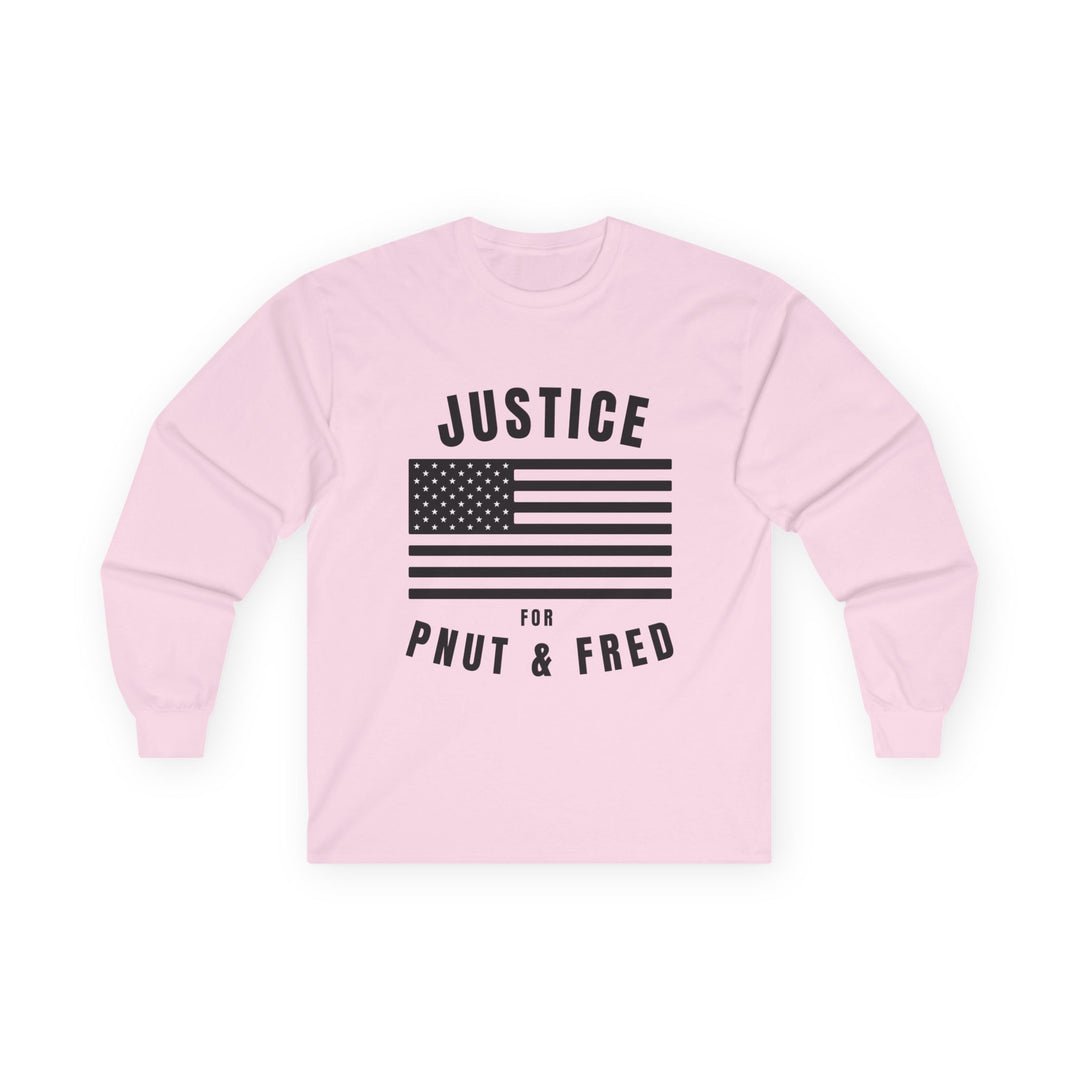 Justice for Pnut & Fred Long Sleeve Tee