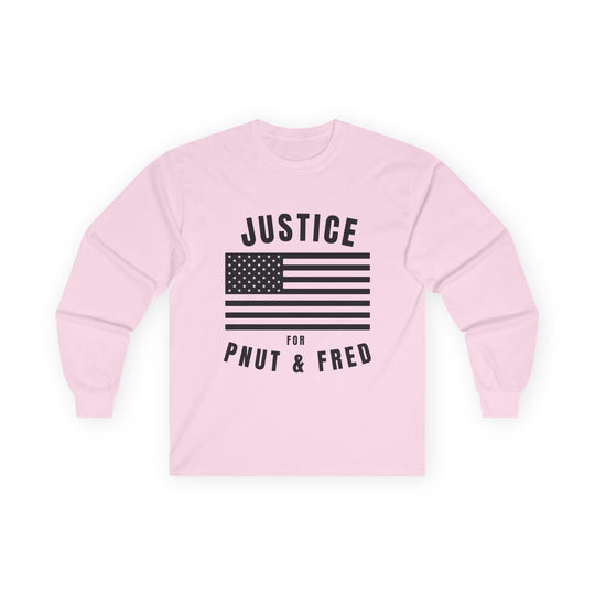 Justice for Pnut & Fred Long Sleeve Tee