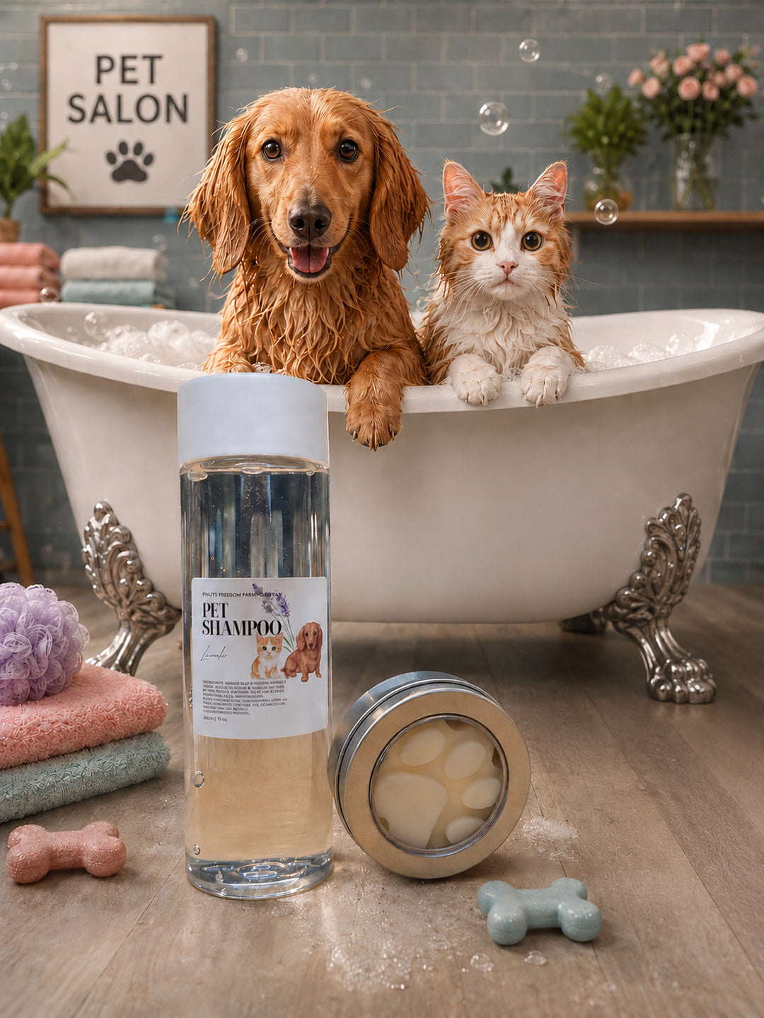 🐈 P’Nuts Soapery Pet Care Combo 🐶