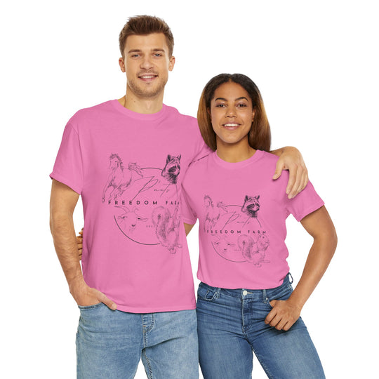 P'Nut's Freedom Farm Unisex Heavy Cotton Tee