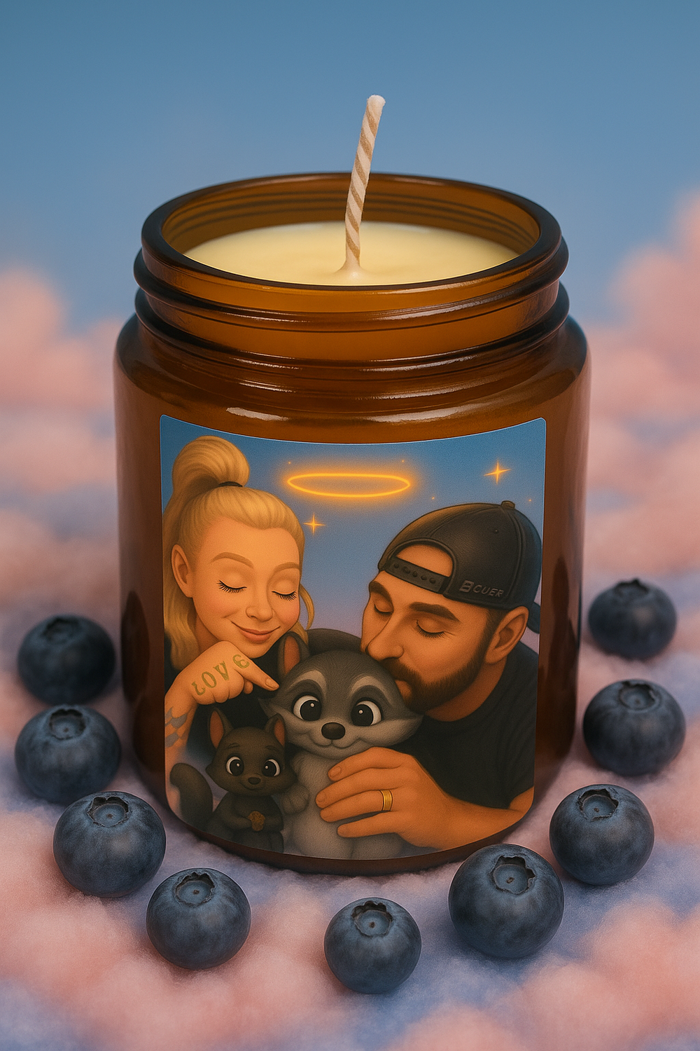 🕯 Anniversary Trio Soy Wax Candles – In Loving Memory of Peanut & Fred 🕯