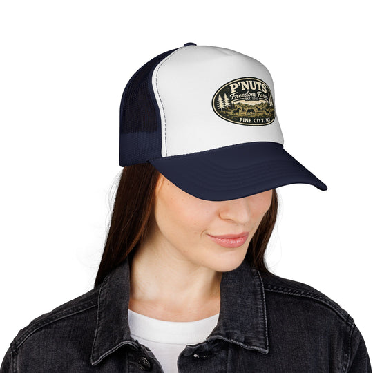 Trucker Cap — P'Nuts Freedom Farm Pine City Vintage Patch