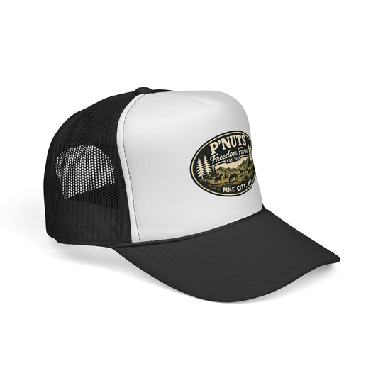 Trucker Cap — P'Nuts Freedom Farm Pine City Vintage Patch