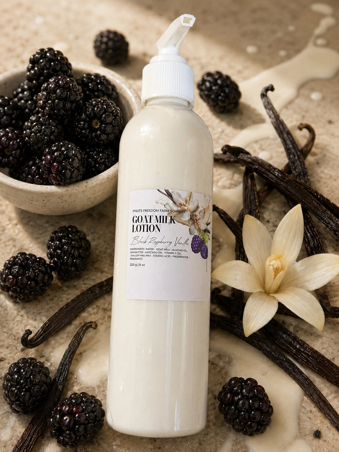 ✨ Handmade Goat Milk Lotion ✨