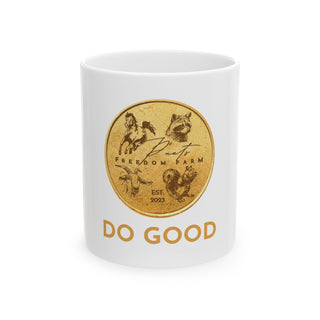 "DO GOOD" Ceramic Mug