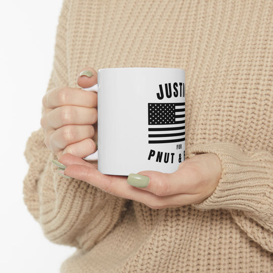 Justice For P'Nut & Fred Ceramic Mug