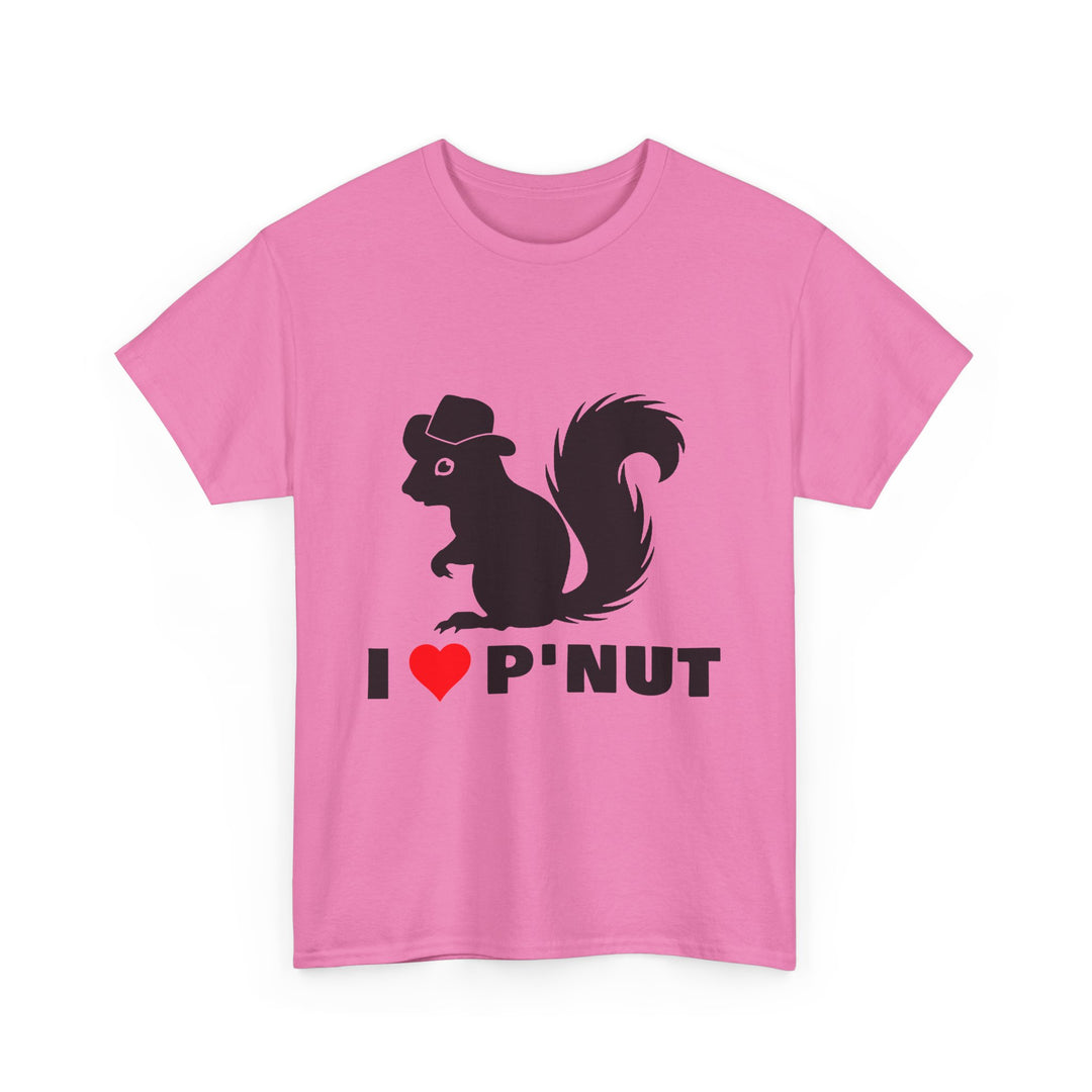 I ❤️ P'Nut Unisex Heavy Cotton Tee