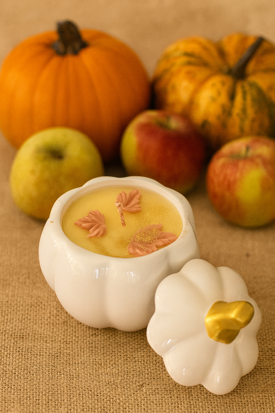 Pumpkin Apple Handmade Soy Wax Candle