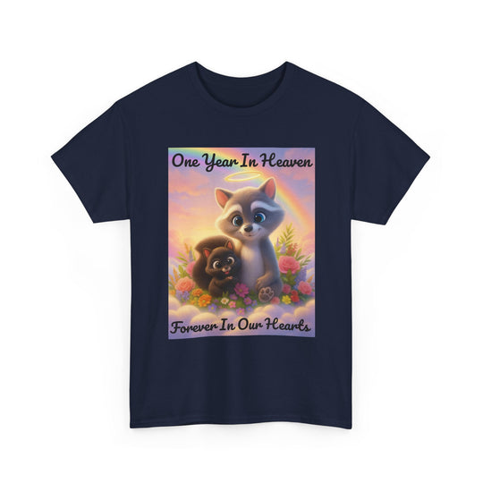 P'Nut & Fred Memorial T-Shirt - One Year in Heaven, Forever In Our Hearts