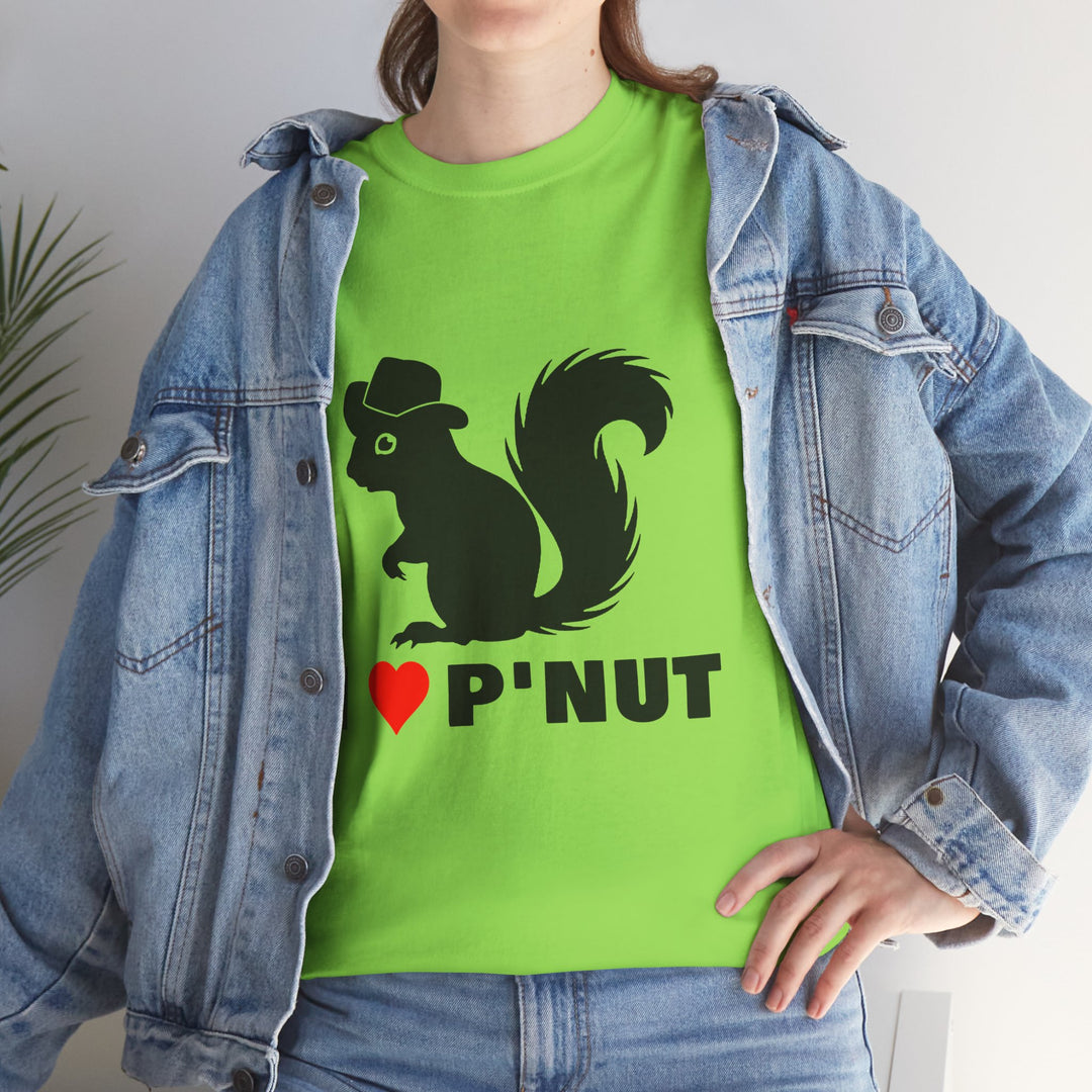 I ❤️ P'Nut Unisex Heavy Cotton Tee