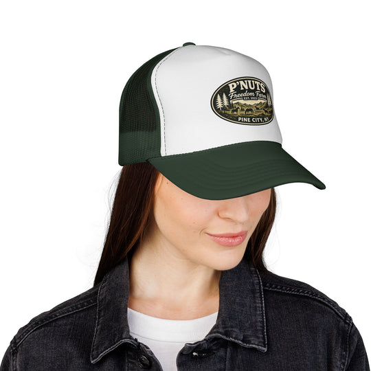 Trucker Cap — P'Nuts Freedom Farm Pine City Vintage Patch