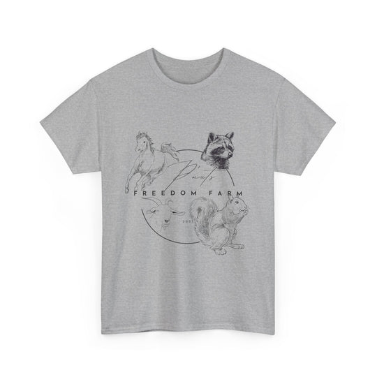 P'Nut's Freedom Farm Unisex Heavy Cotton Tee