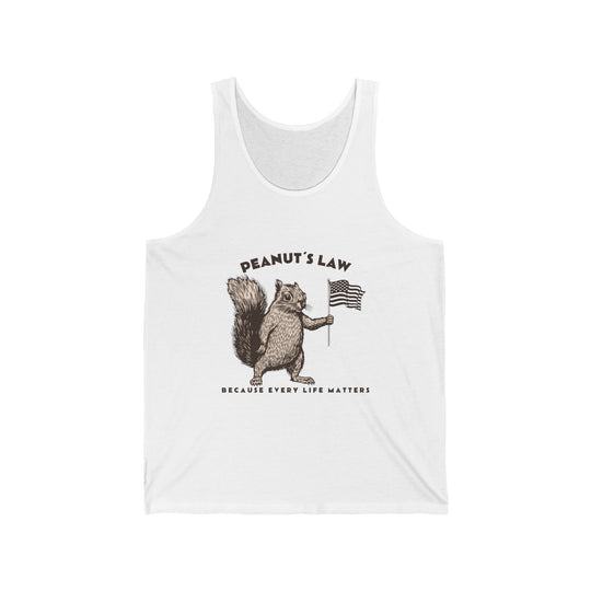 Peanut's Law Unisex Jersey Tank
