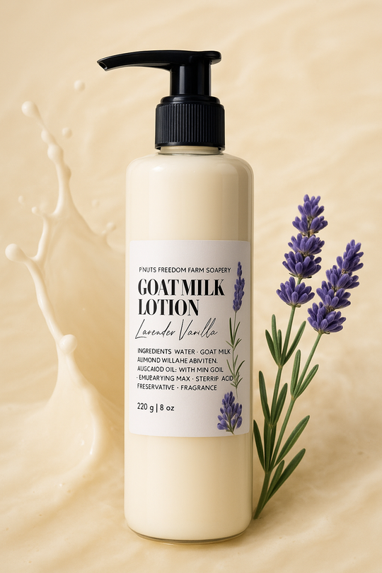 ✨ Handmade Goat Milk Lotion ✨