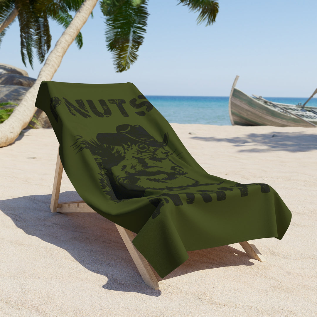 P-Nuts Army Beach Towel