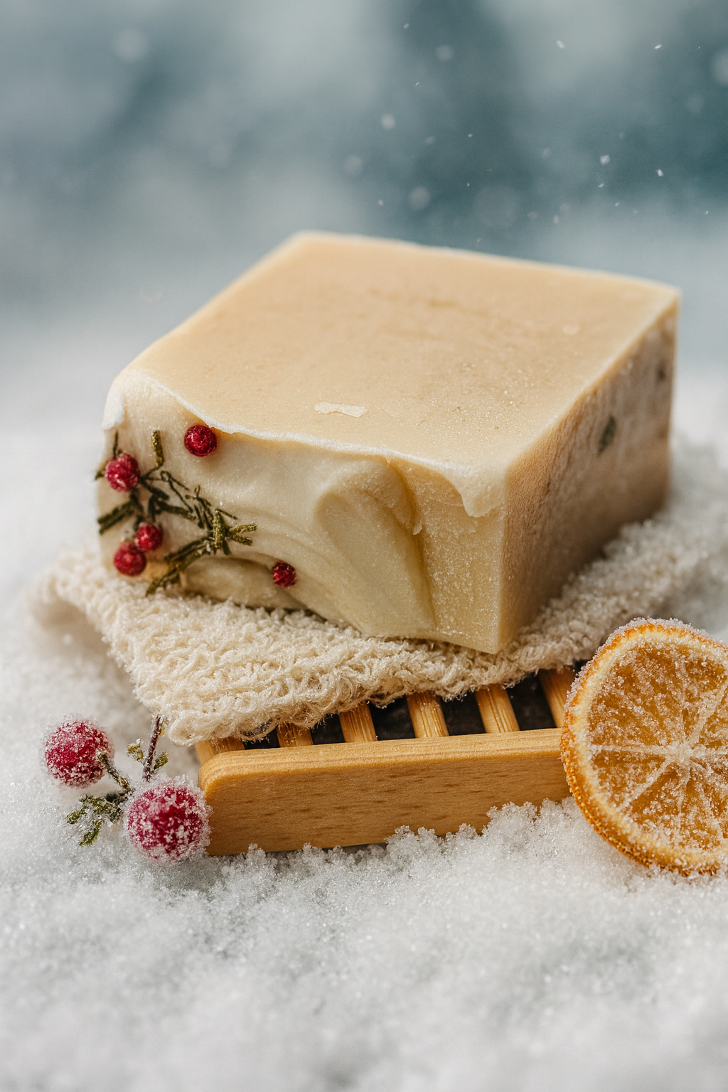 Handmade Holiday Goat Milk Soap Bundles ✨