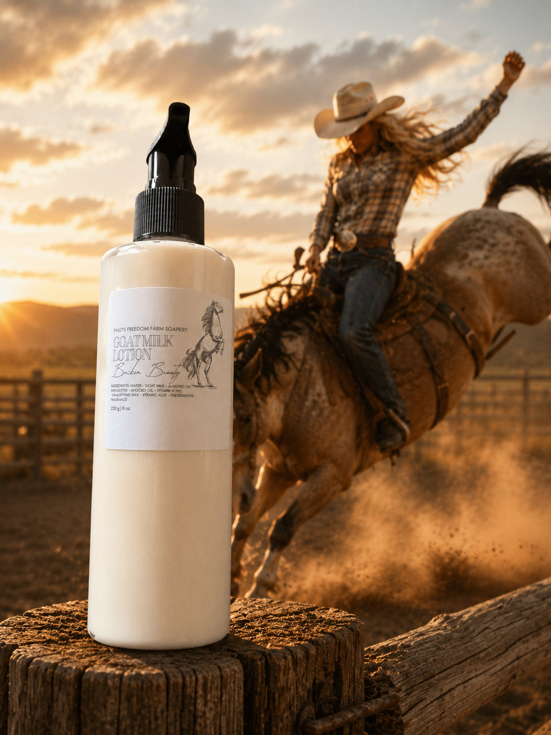 ✨ Handmade Goat Milk Lotion ✨