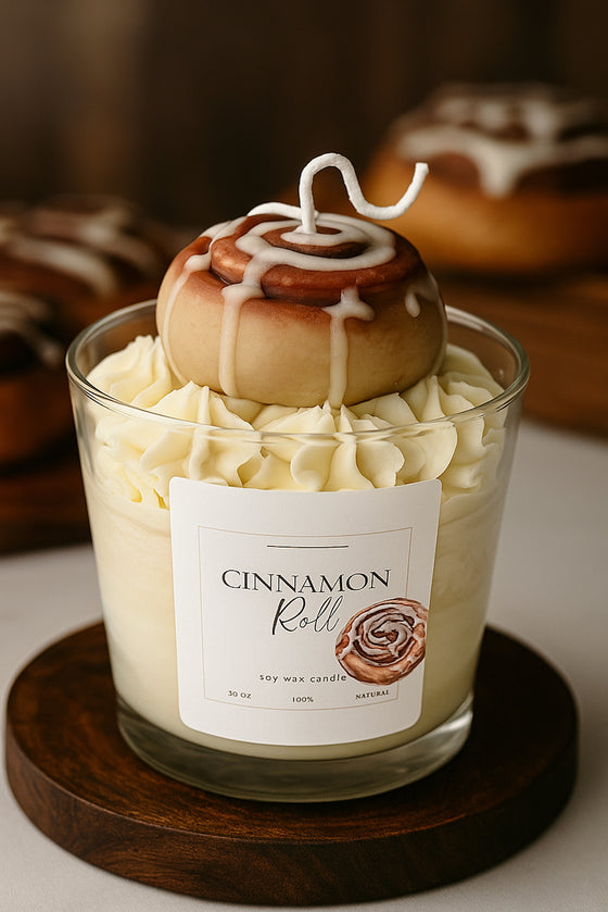 Cinnamon Roll - Soy Wax Candle