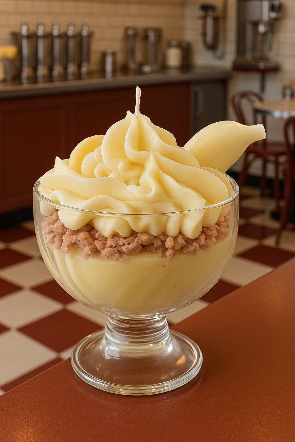 Banana Milkshake & Banana Pudding - Soy Wax Candles