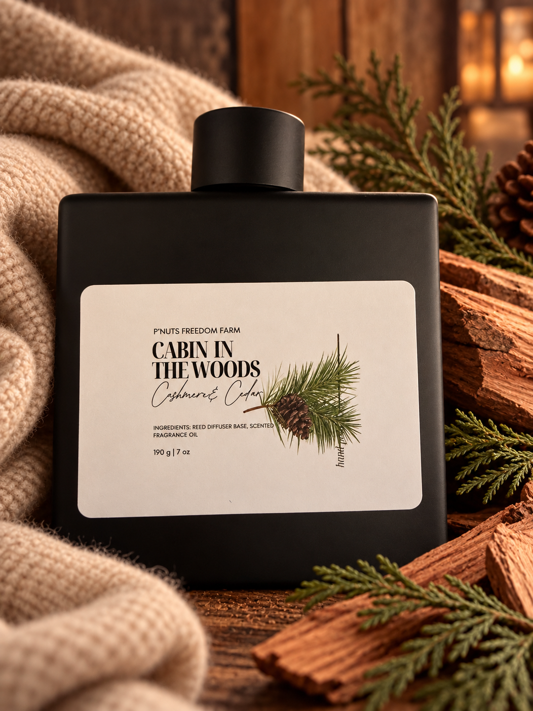 P'Nut's Freedom Farm Home Reed Diffusers