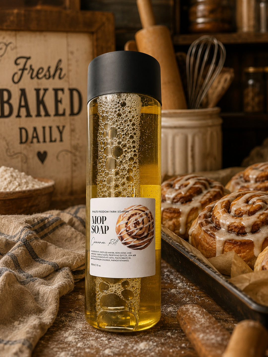 🧼✨ Mop Soap Concentrate – Powerful Clean, Farm-Fresh Feel ✨🧼